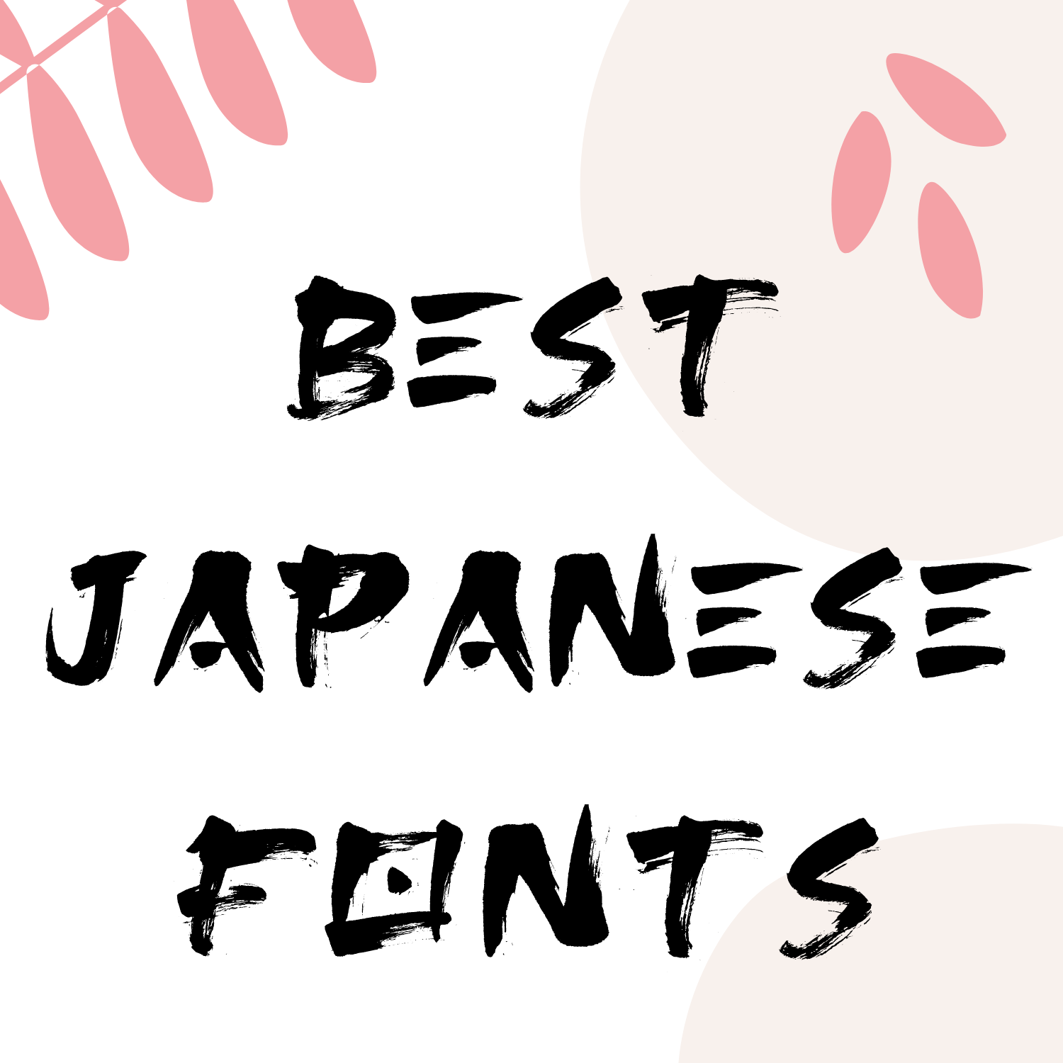50 Best Japanese Fonts site Tips and Tutorials